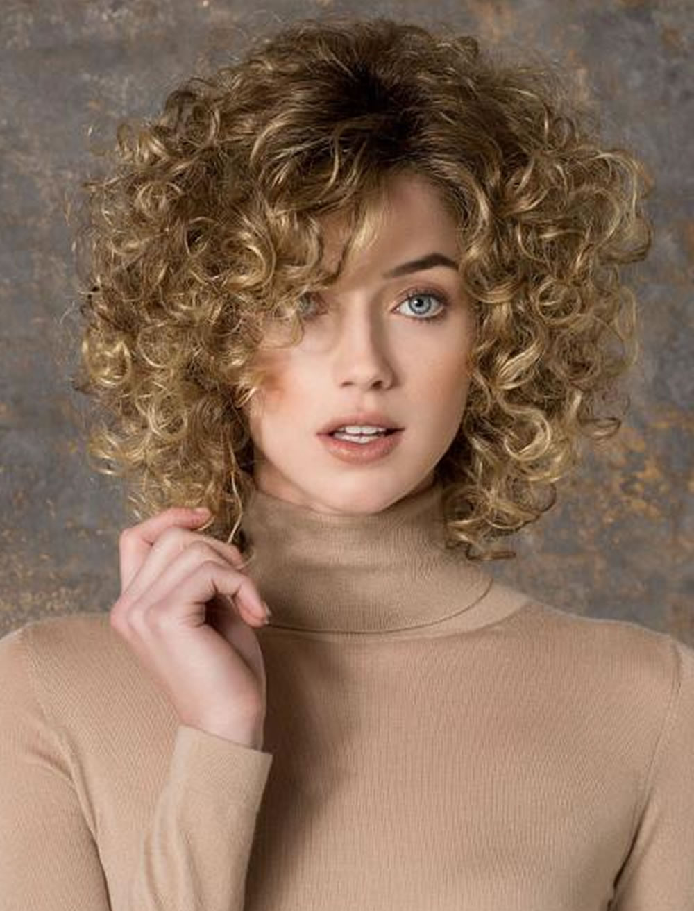 Photos Best Hairstyle For Curly Hair And Round Face Female with Best Haircut