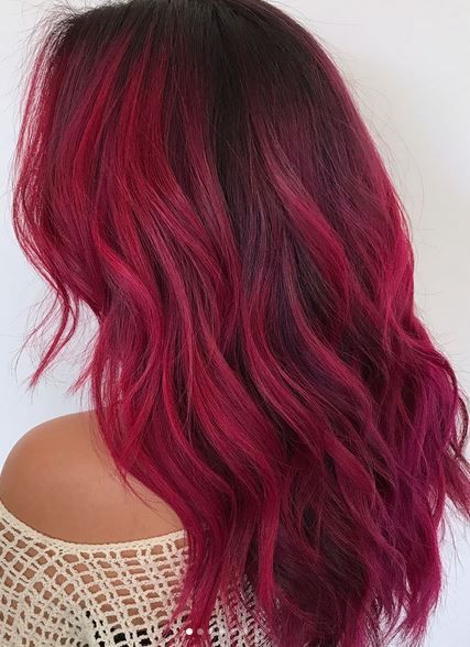 Cut Curl Hair With Cherry Red Colour | capelli rossi i migliori tagli per l inverno 2018 Cut Curl Hair With Cherry Red Colour | capelli rossi i migliori tagli per l inverno 2018