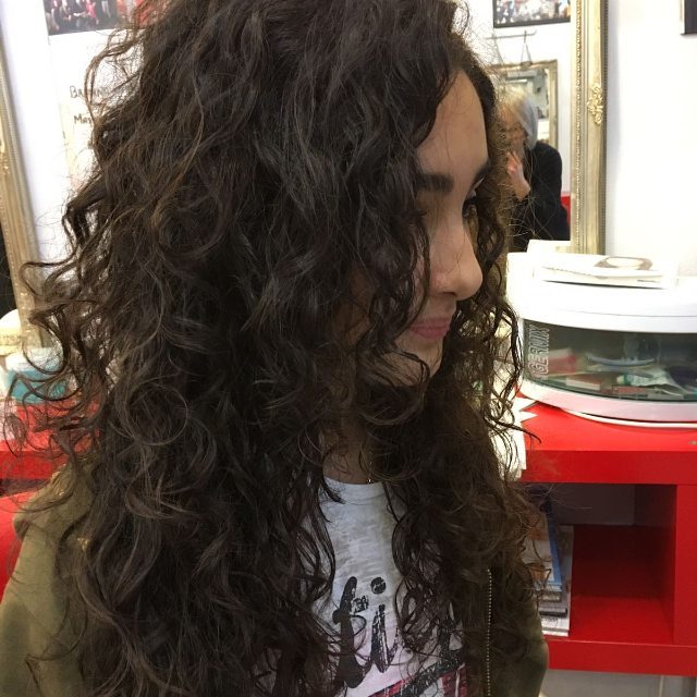 lunghi scalati ricci