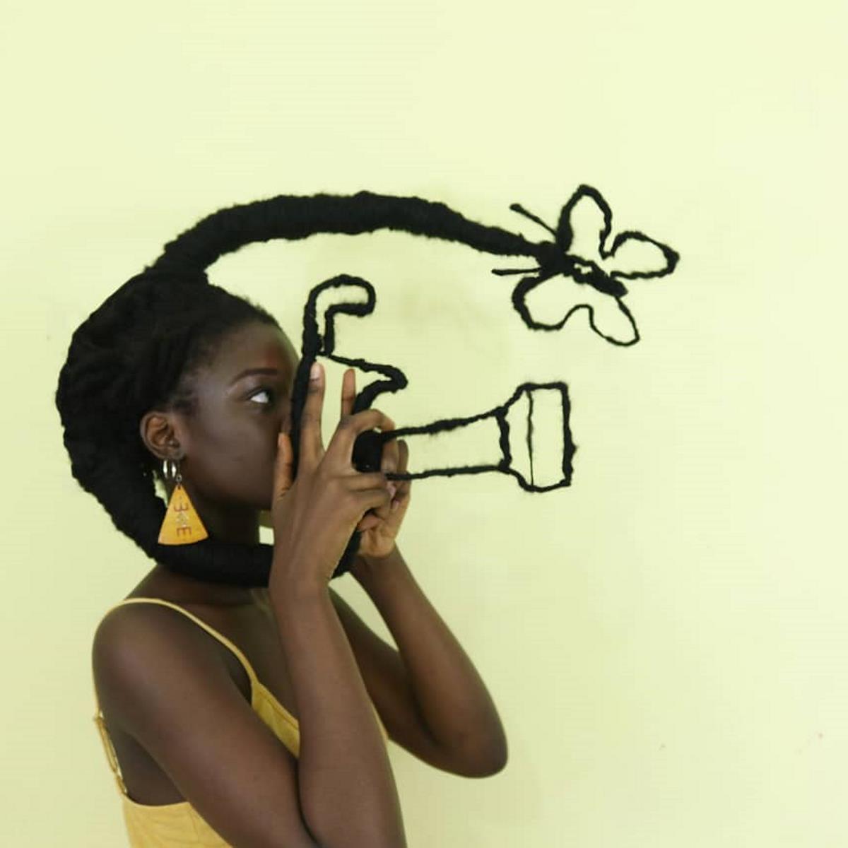 Scultura capelli afro