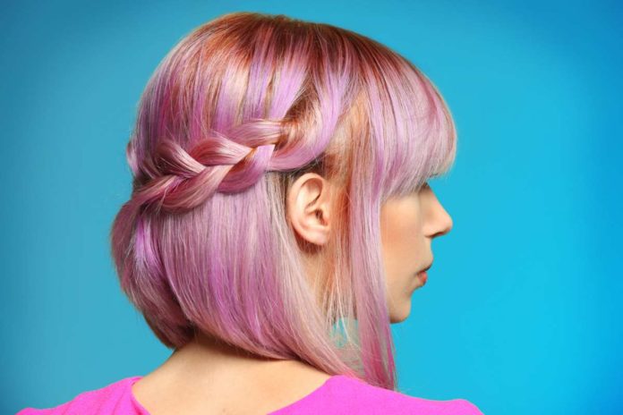capelli corti con trecce capelli corti con trecce