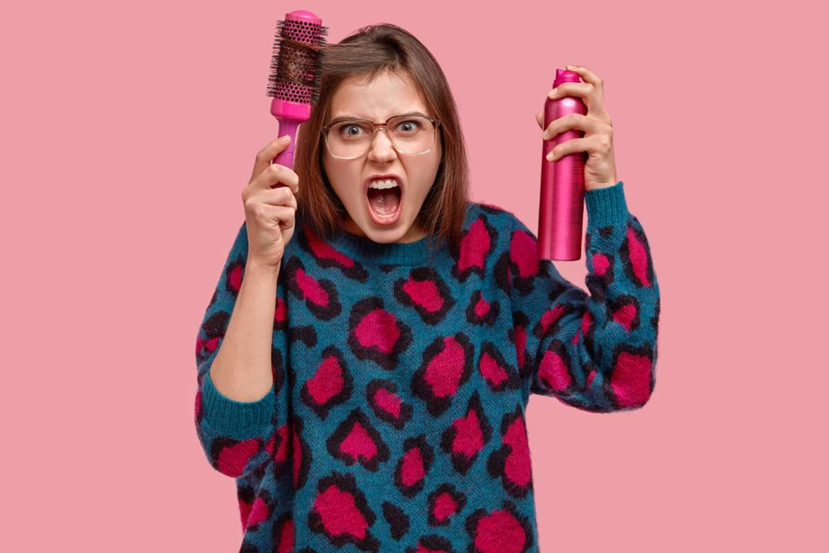 Capelli corti ingestibili
