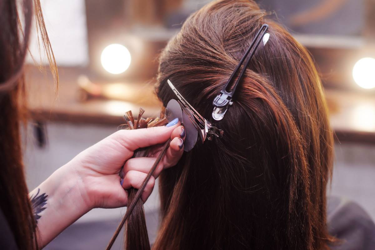 extension con clip capelli veri