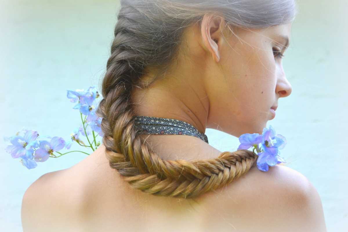 treccia spina di pesce