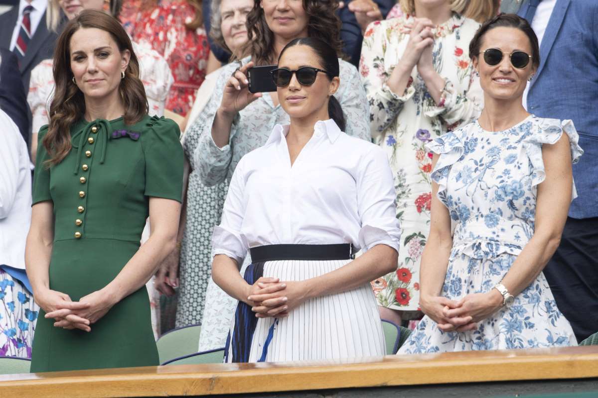 Royal family a Wimbledon