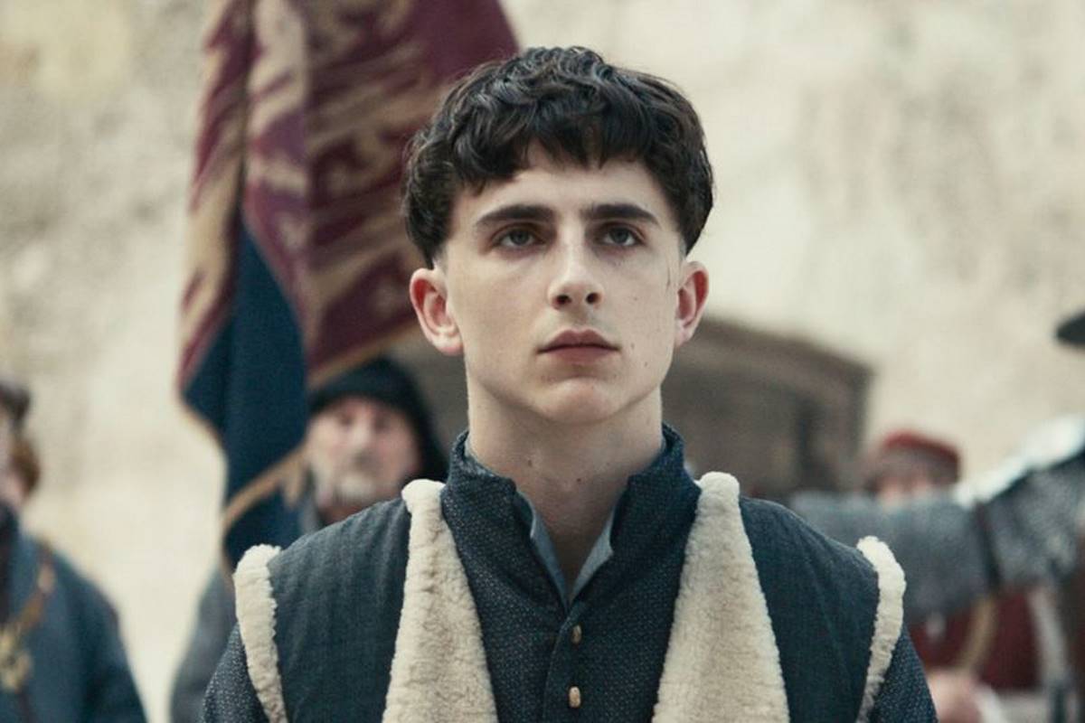 bowl cut timothée chalamet