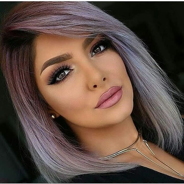bob medio grigio