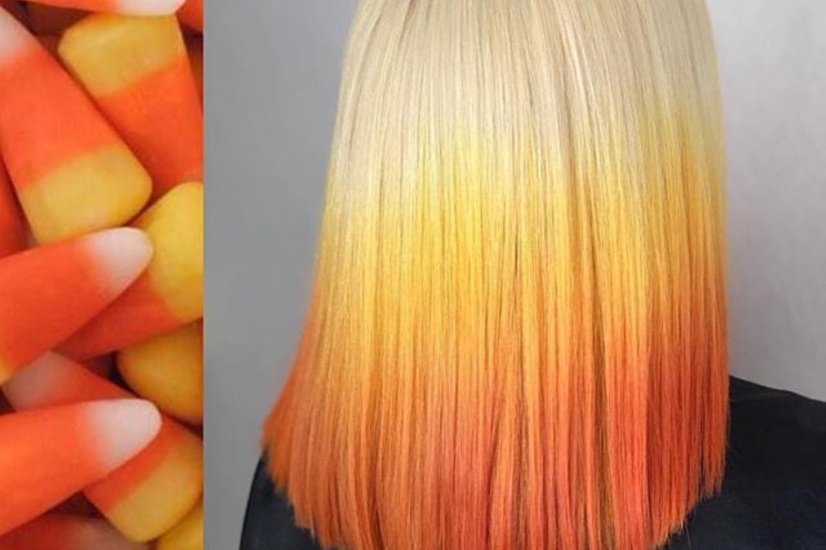 Candy Corn Hair