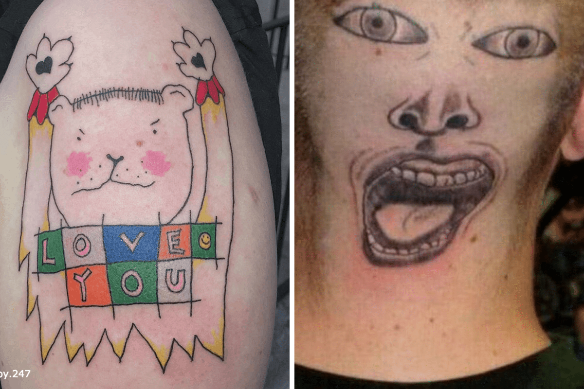 tatuaggi brutti