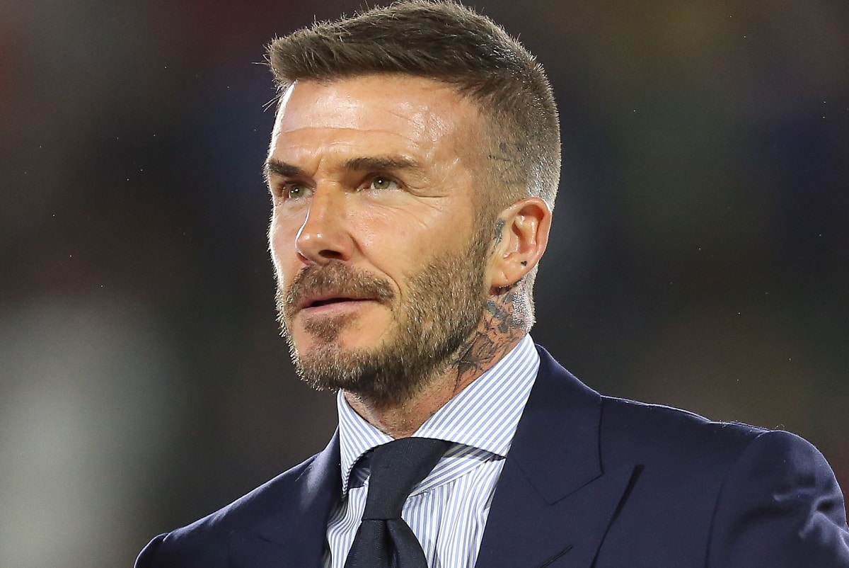 David Beckham Sta Perdendo I Capelli Guarda La Foto Shock Capellistyle