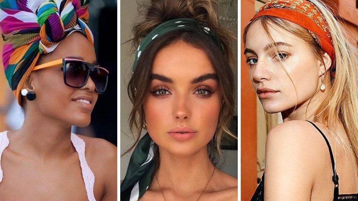 bandana capelli corti