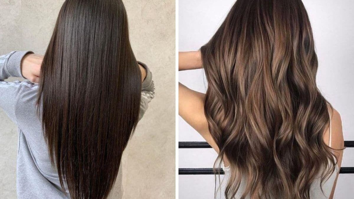 arricciare capelli lisci