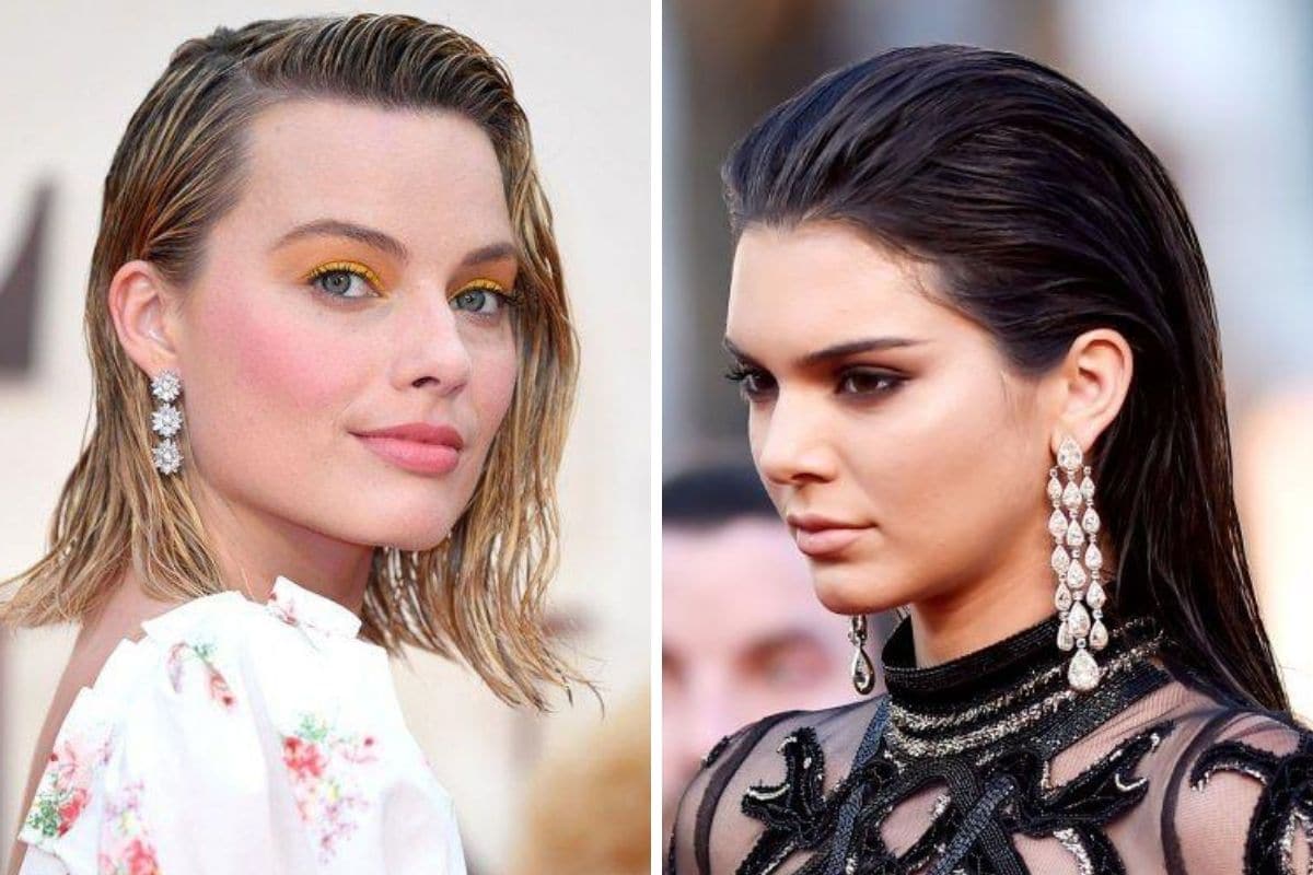 capelli effetto bagnato