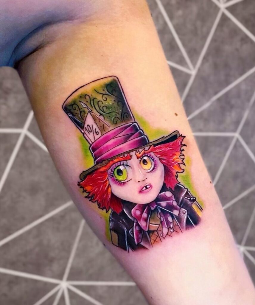 Stampa Alice Nel Paese Delle Meraviglie, Decorazione Per Negozio Di Tatuaggi, Stampa Artistica Del Dizionario, Decorazione Da Parete Con Poster - Italia - Foto 3