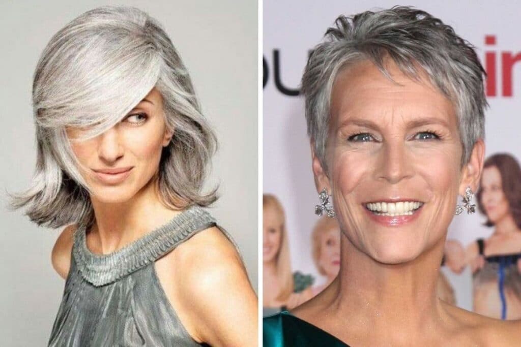 Come passare dai capelli tinti a un grigio o bianco naturale - CapelliStyle