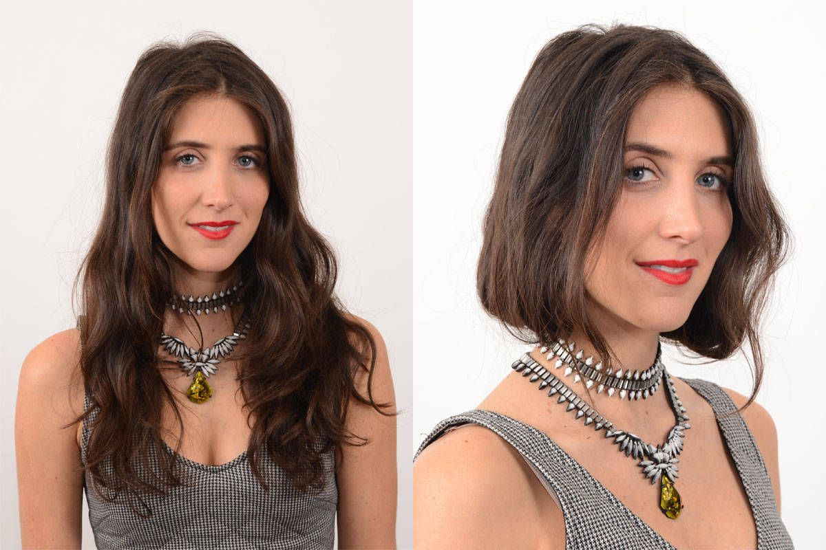 capelli lunghi fake bob