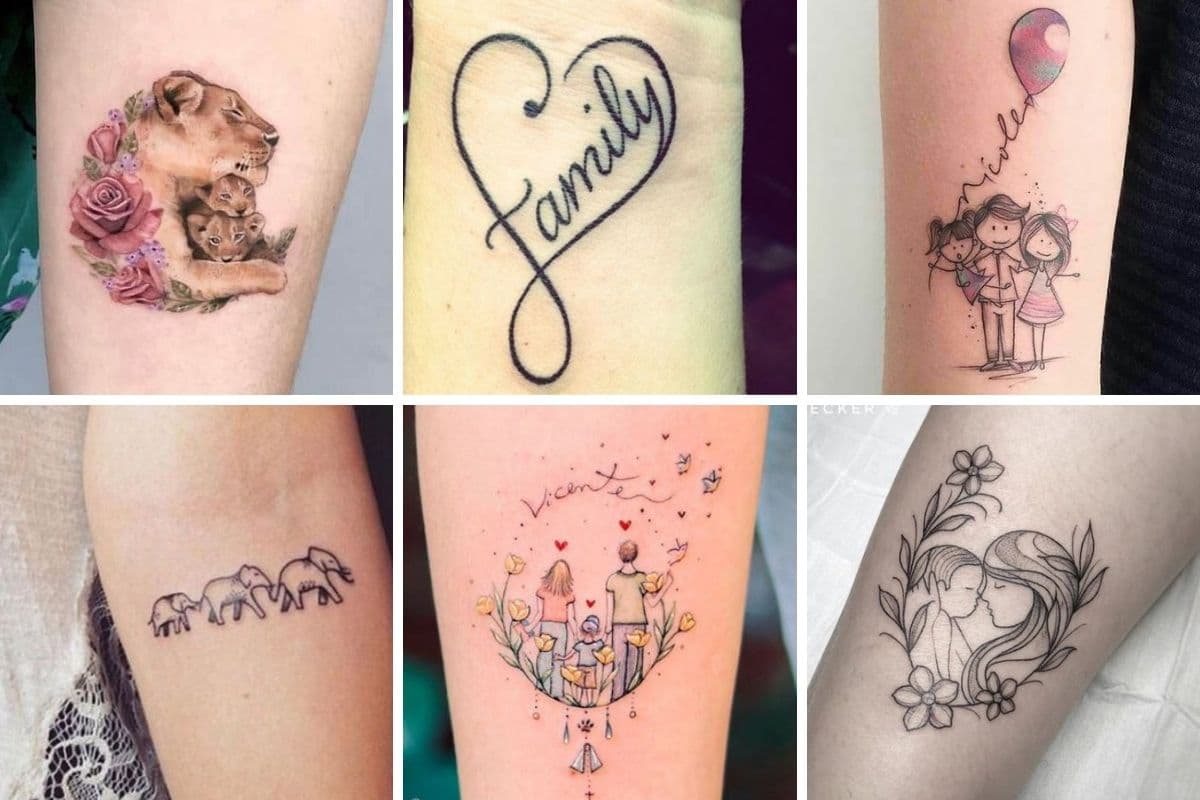tatuaggio famiglia