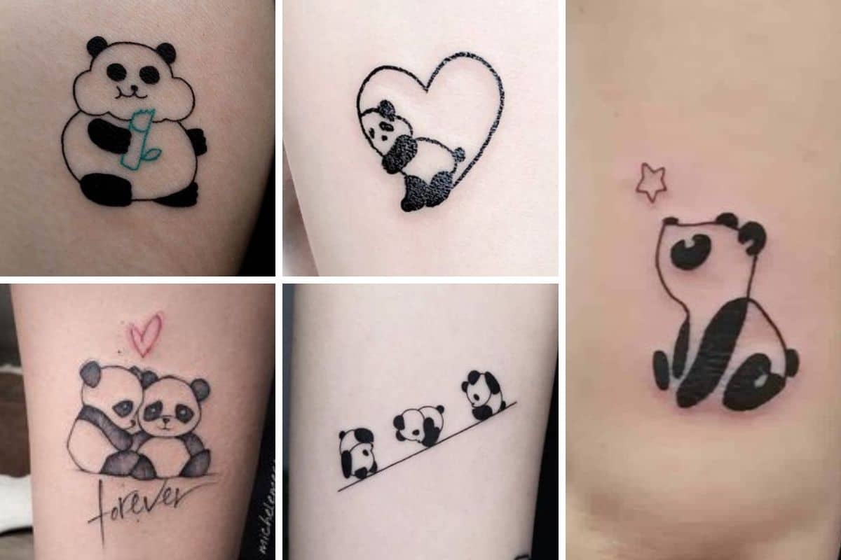 tatuaggio panda