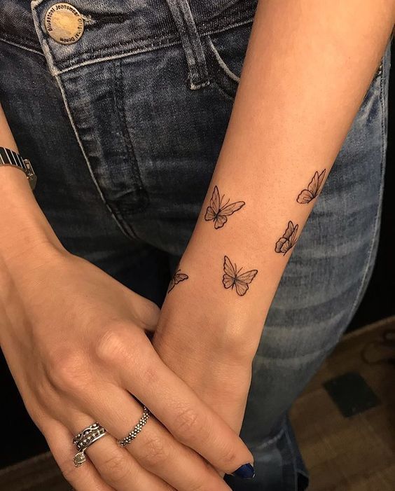 tatuaggio farfalla