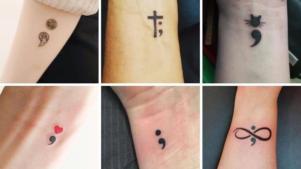 Tatuaggio Farfalla Punto E Virgola