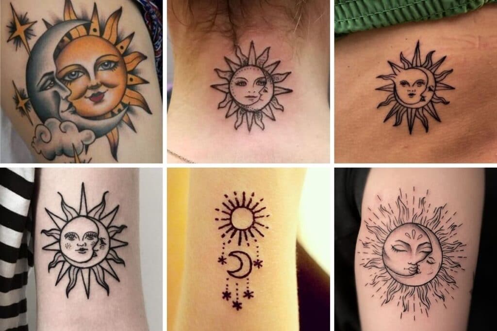 Sole Luna Tatuaggio Significato at Catherine Smith blog