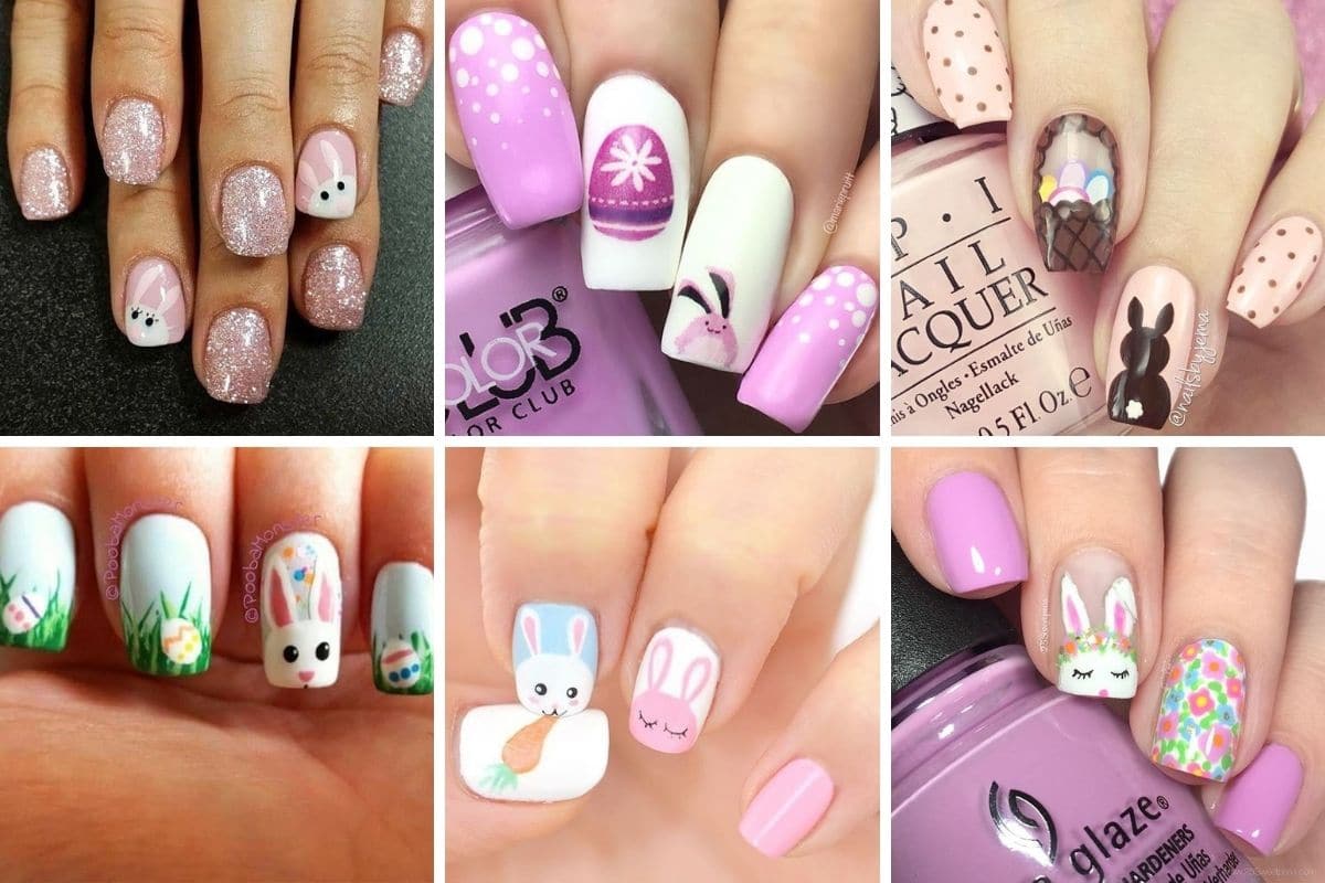 unghie pasqua nail art