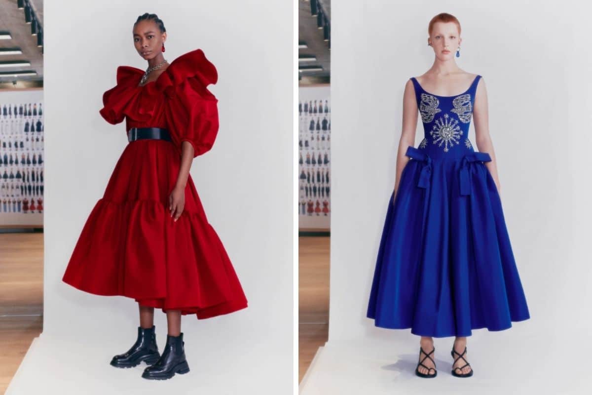 alexander mcqueen abiti