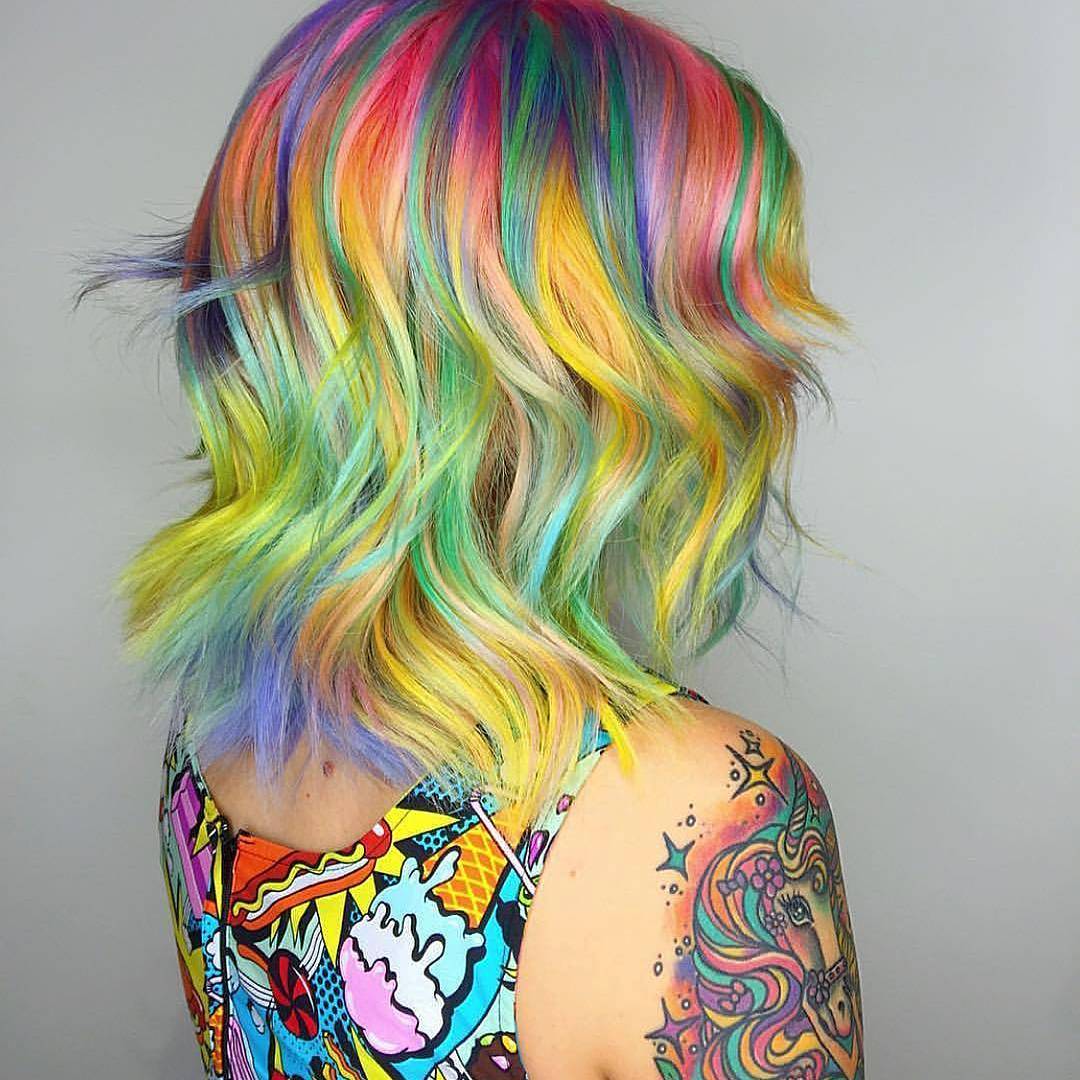 capelli arcobaleno