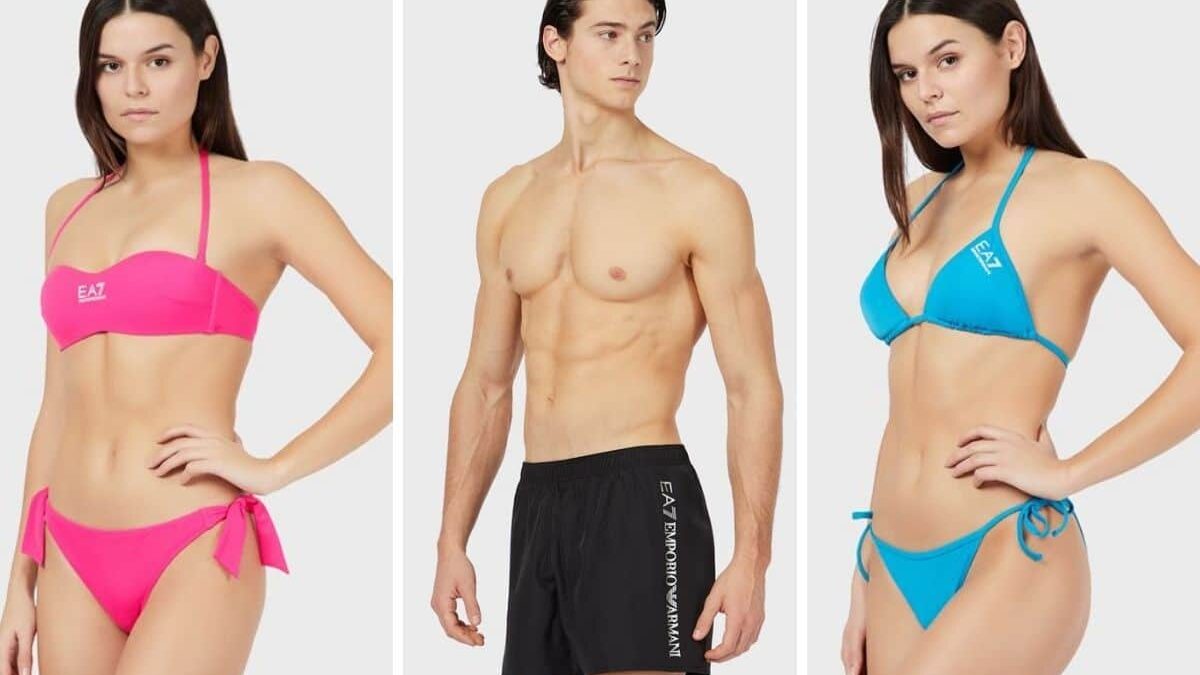 Costumi estate Armani 2021. I migliori per lui e per lei - CapelliStyle