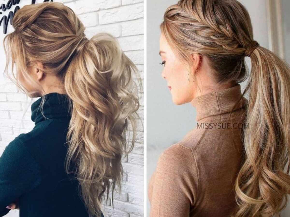 coda alta spettinata