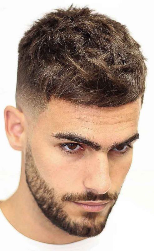 profilo Vista stile tagli capelli uomo moda Nutrirsi Vuoto Chiarire