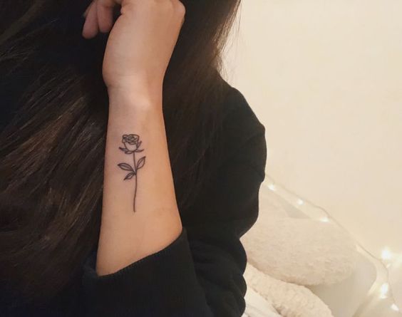 tatuaggio rosa