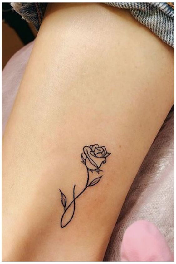 tatuaggio rosa