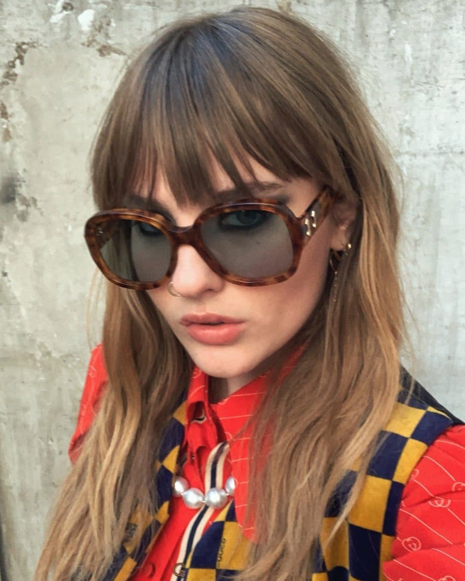 victoria de angelis taglio capelli