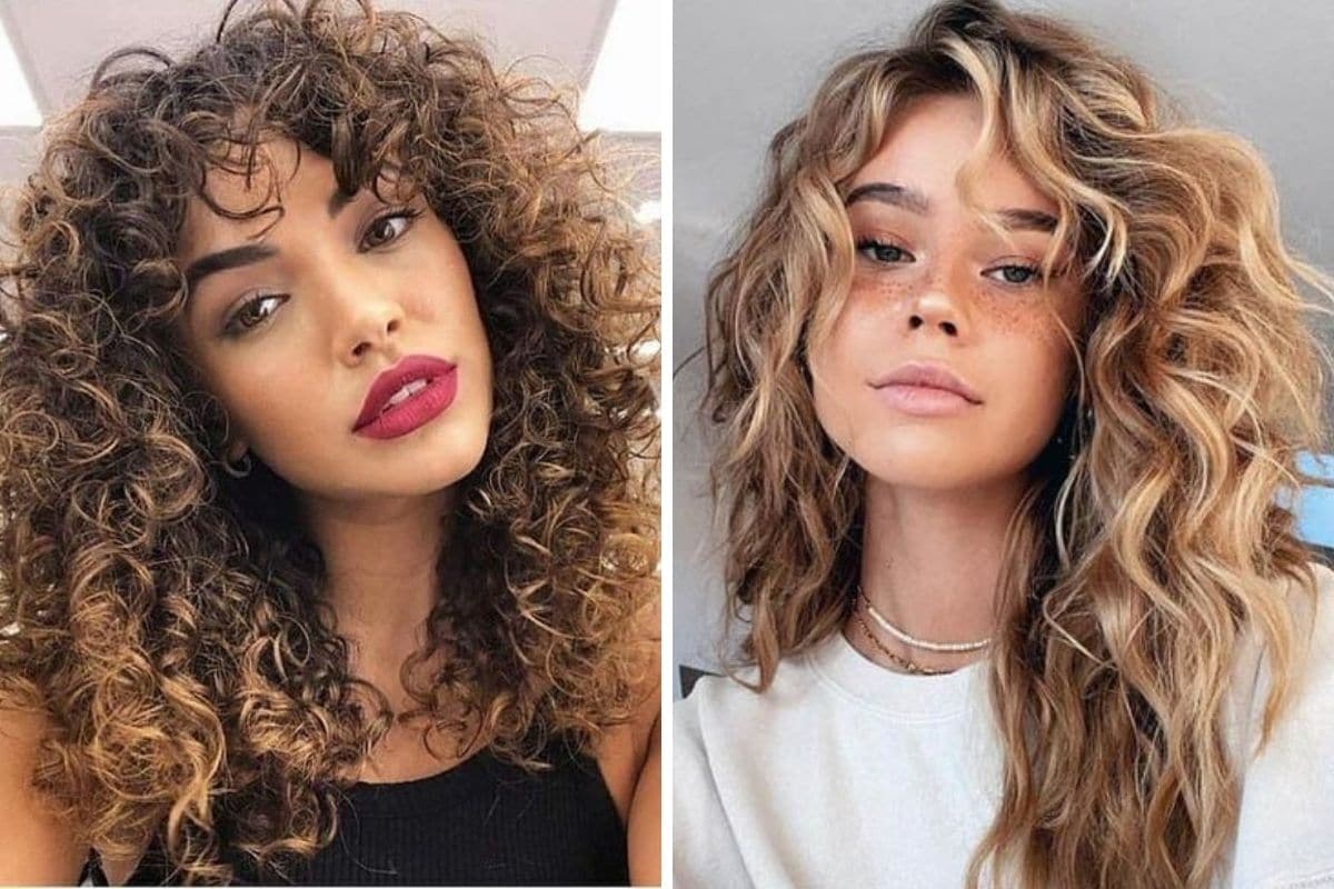 capelli ricci elastici