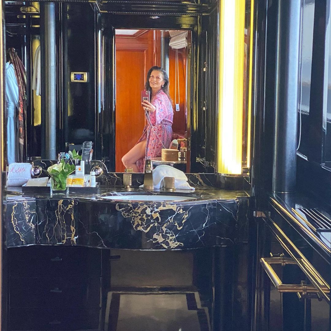 catherine zeta jones capelli bianchi