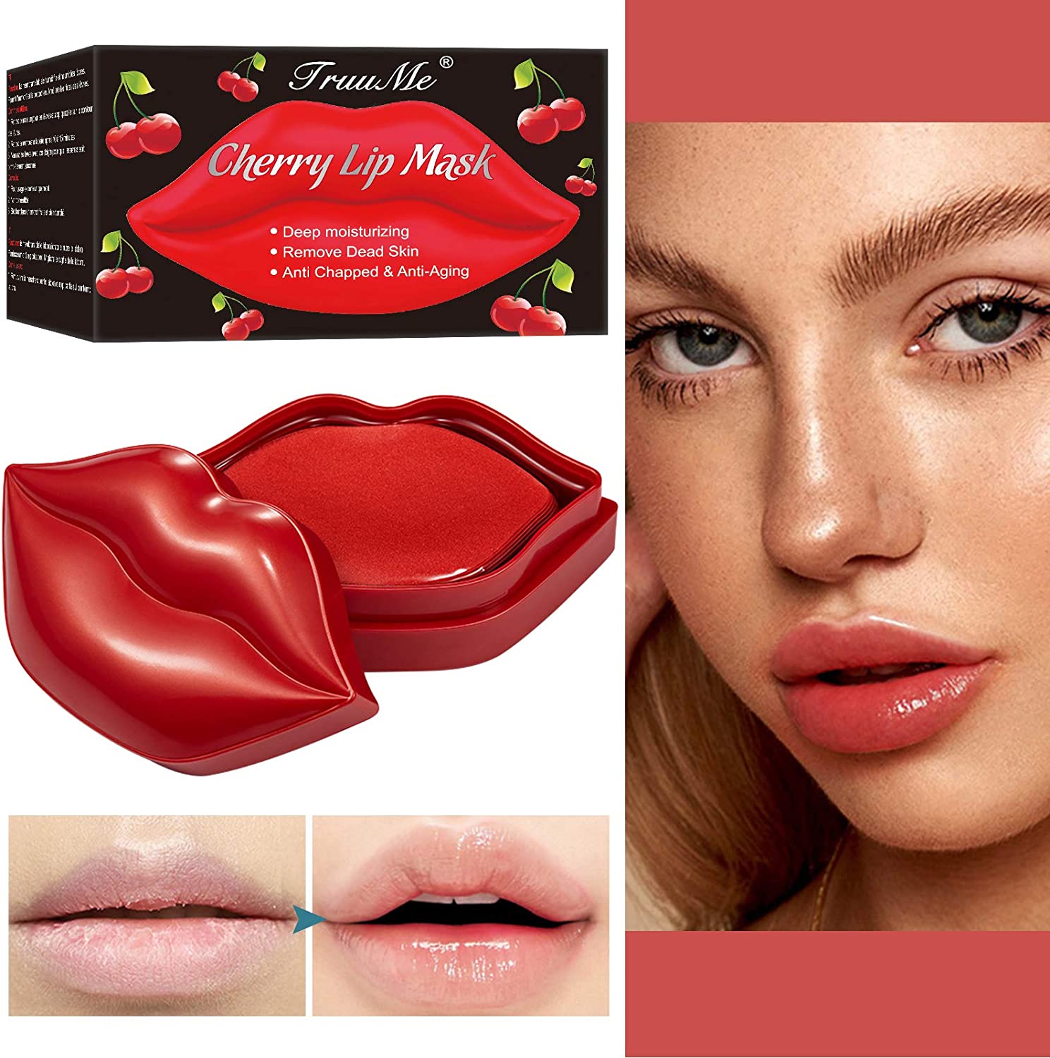 maschera labbra amazon