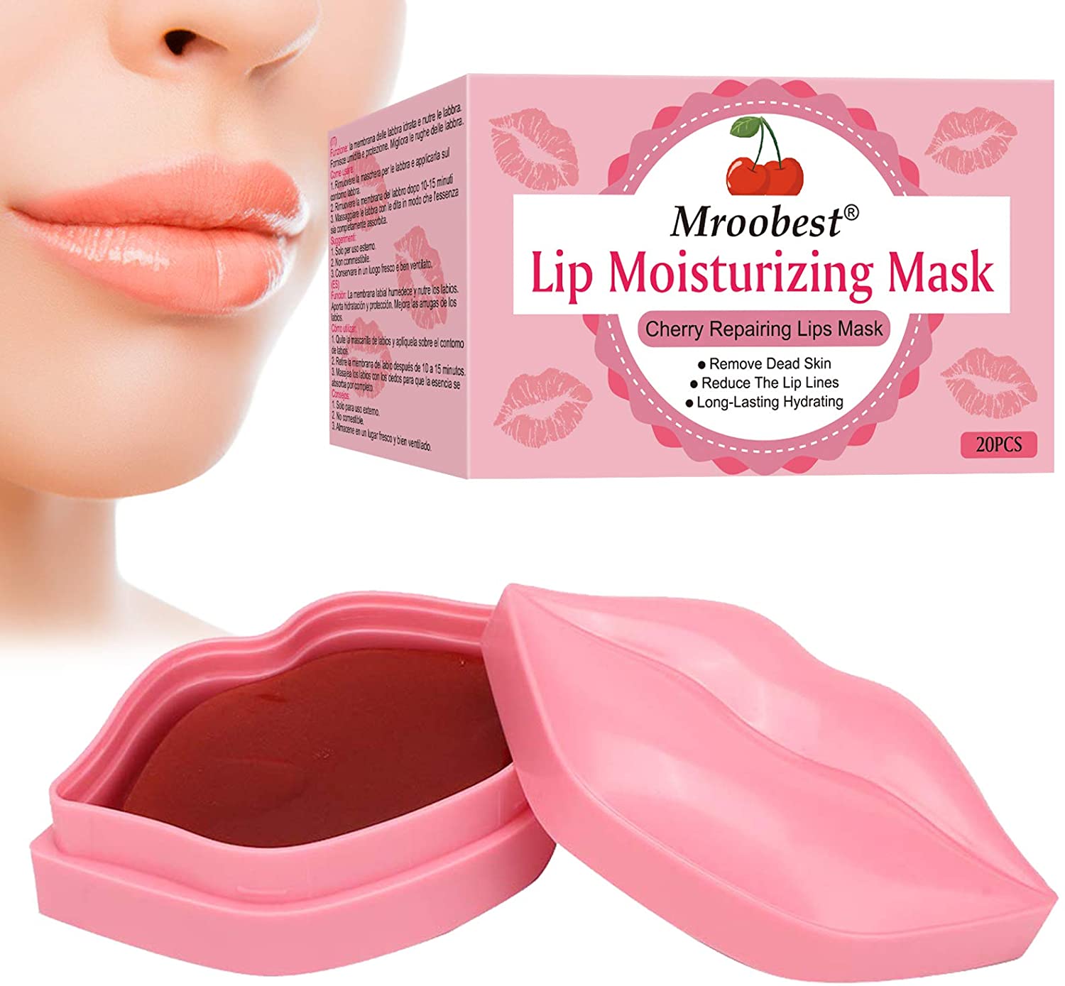 maschera labbra amzon