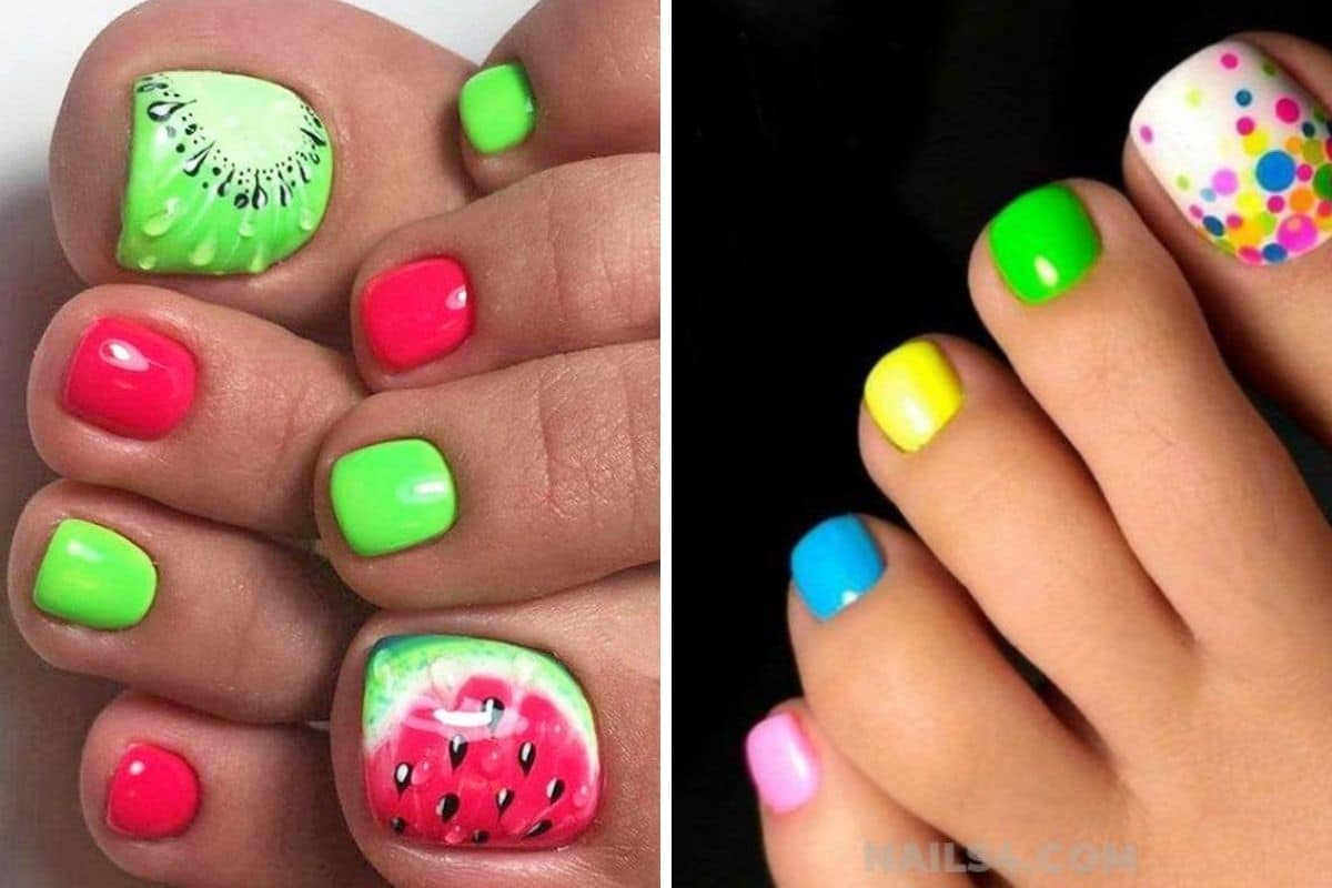 pedicure fluo cover