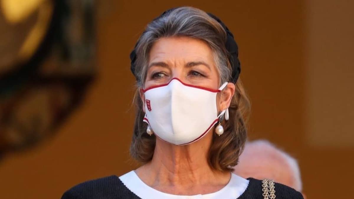 carolina di monaco capelli bianchi