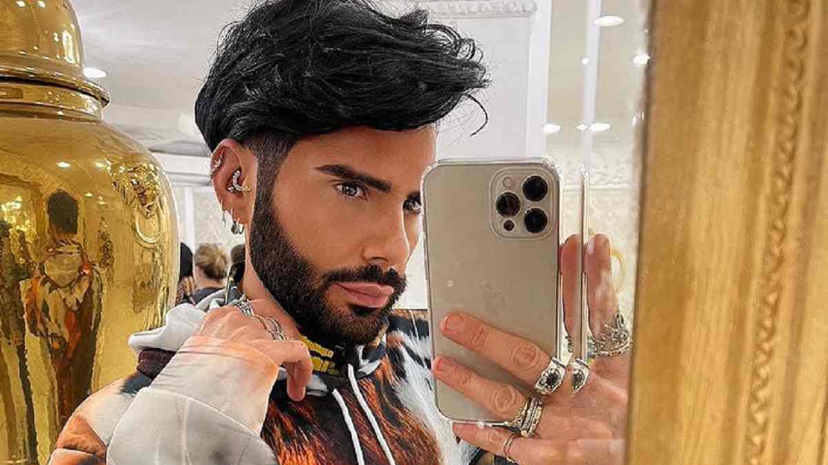 federico fashion style irriconoscibile amici