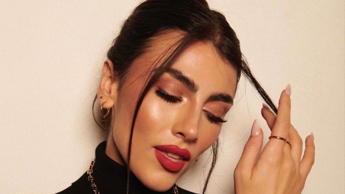 giulia salemi capelli nuovo look frangia