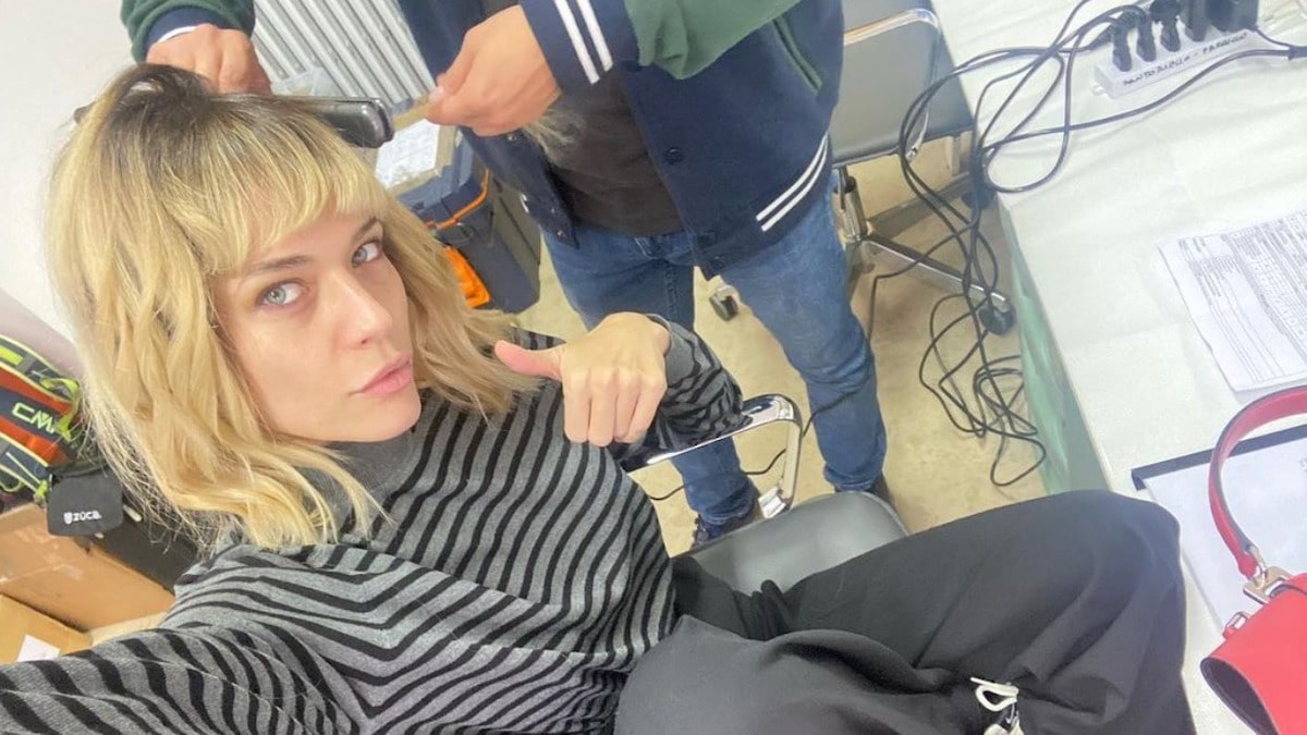 laura chiatti capelli cambio look colore mora