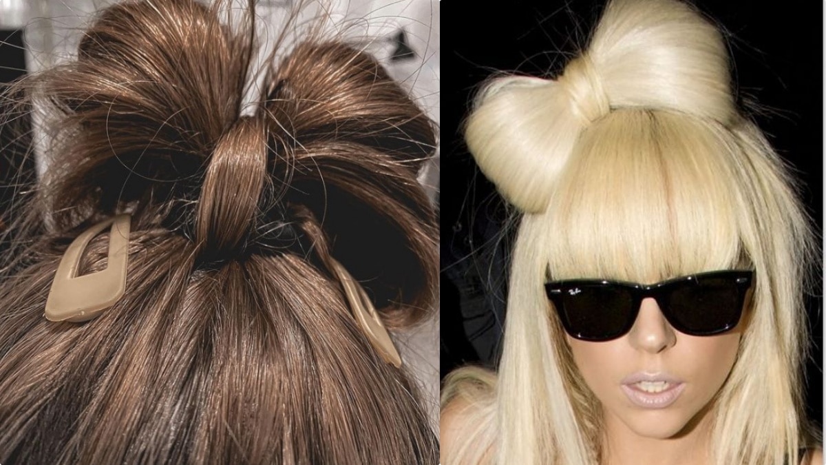 Capelli a forma di fiocco: acconciatura facilissima da fare davanti allo specchio