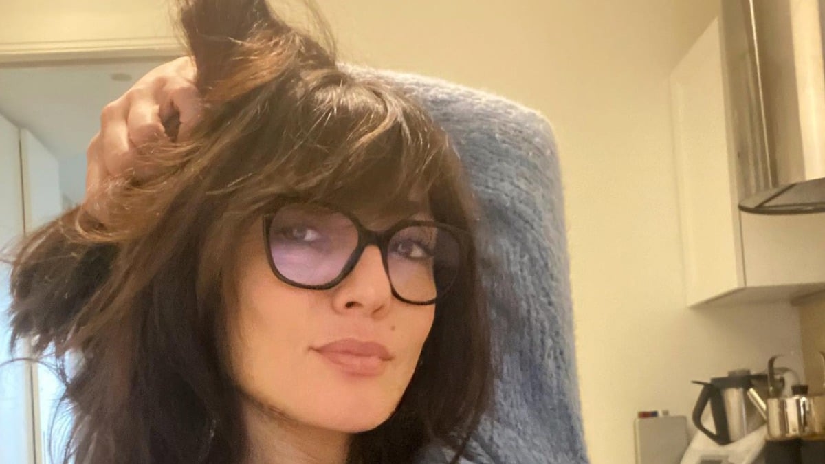 Ambra angiolini nuovo look capelli treccine