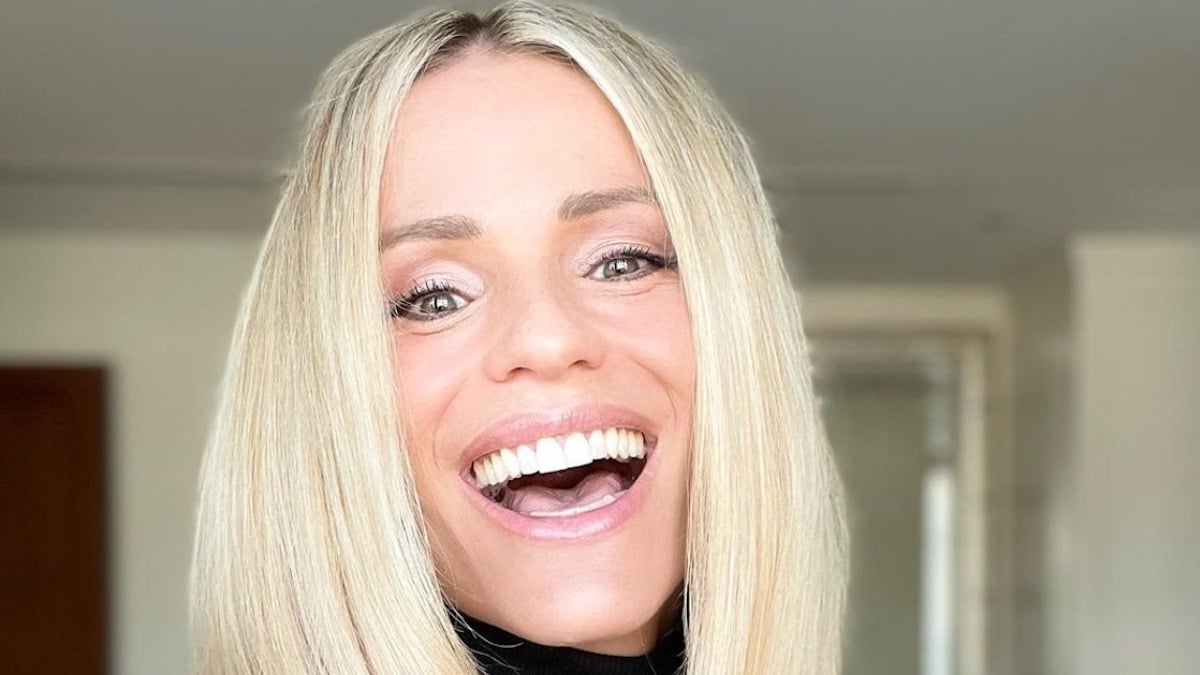 Michelle Hunziker trasformazione capelli scuri corti