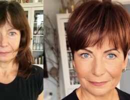 Capelli corti rossi donna over 50: le sfumature delle volpi targate 2022