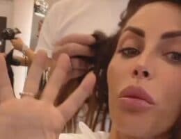 Guendalina Tavassi nuovo look capelli extension dopo isola dei famosi