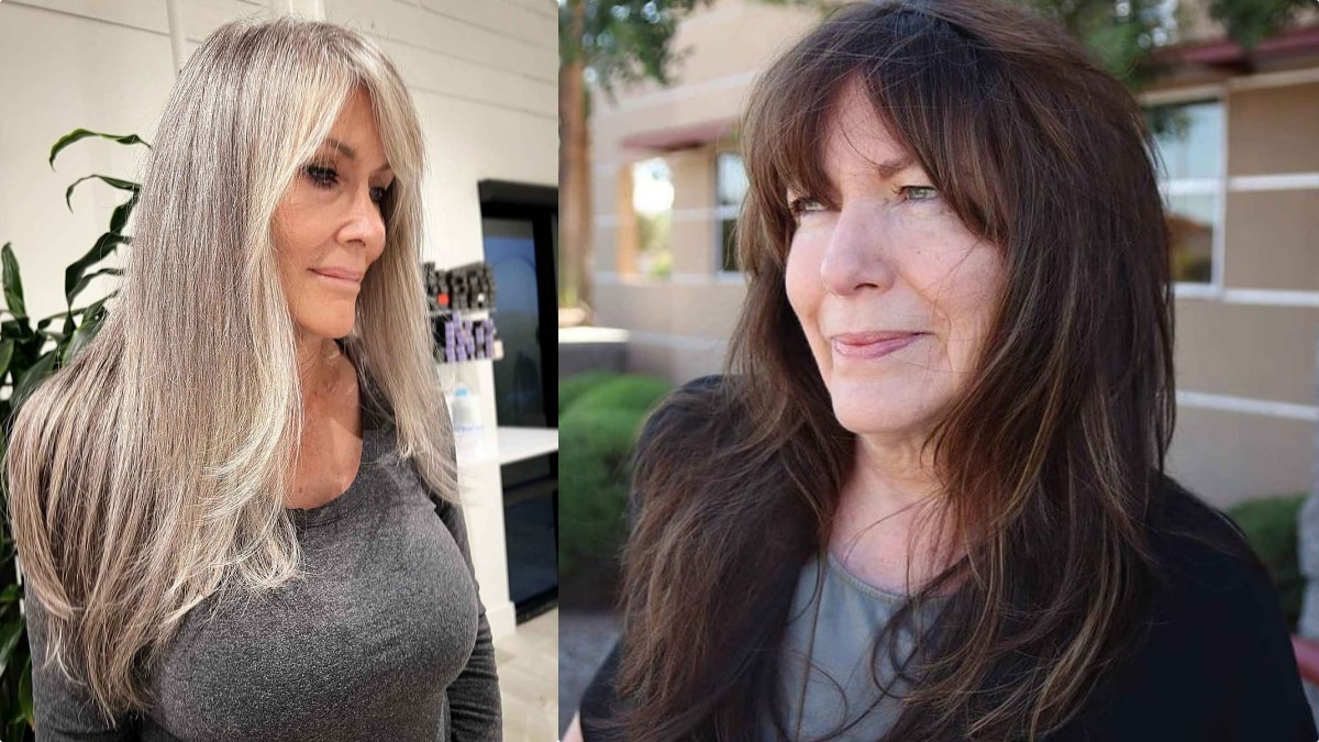 Capelli lunghi donna over 60: tagli favolosi che non hanno età