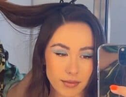 Aurora Ramazzotti love me gaffe look capelli make up